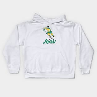 Defunct California Golden Seals NHL 1976 Kids Hoodie